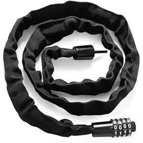 Chain Lock Bike Lock Black