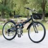 Folding Bicycle MTB Shimano 6 Tier Gears