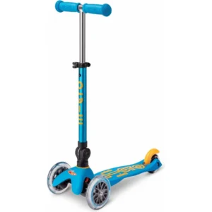 micro-kickboard-outdoor-micro-mini-foldable-led-scooter-ocean-blue-32480891437143 Kids Scooter Adjustable Convenient to Carry